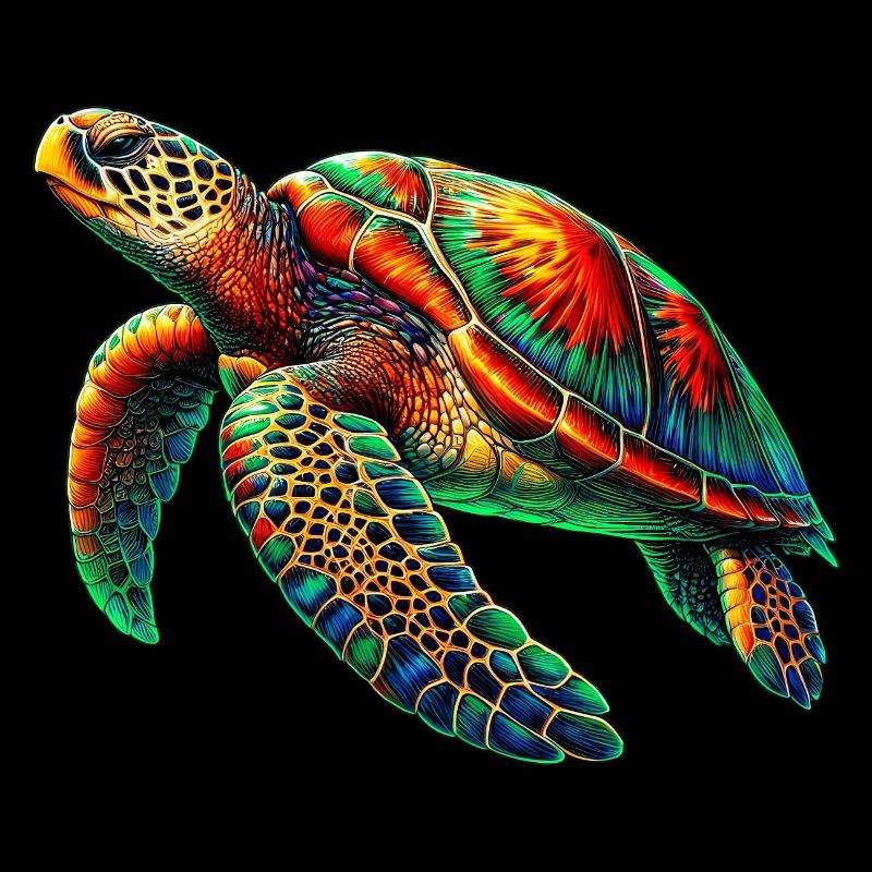 Tortue marine