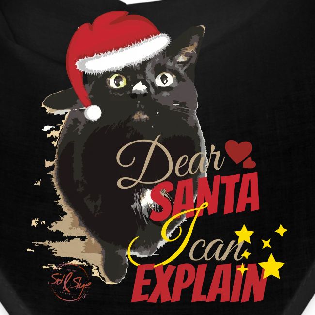 Katze "Dear Santa"