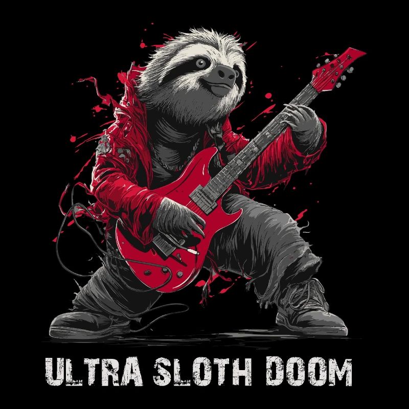 Ultra Sloth Doom – Metal Sloth with Guitar