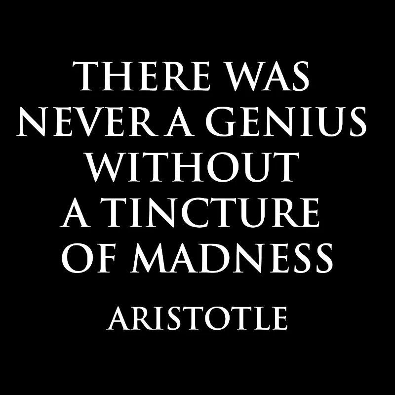 Citation d’Aristote Typographie Design