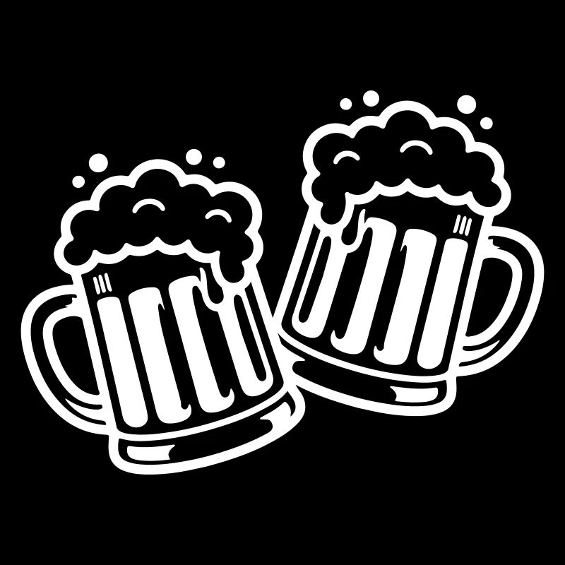 Bierkrug Prost Comic Bier