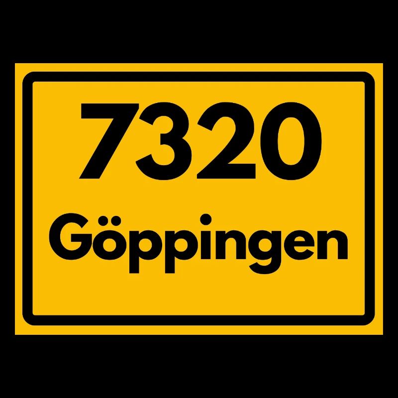 ALTE POSTLEITZAHL PLZ RETRO 7320 GÖPPINGEN HEIMAT