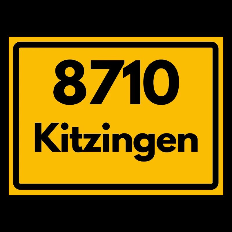 OLD POSTCODE ZIP CODE 8710 KITZINGEN HEIMATSTOLZ