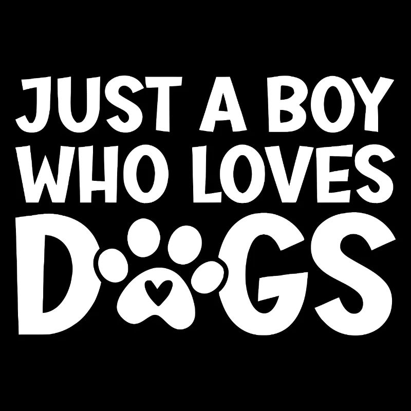 L’amour pour les chiens Conception typographique