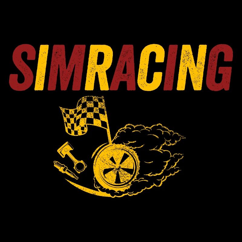 Emblème de la vague de chaleur SimRacing