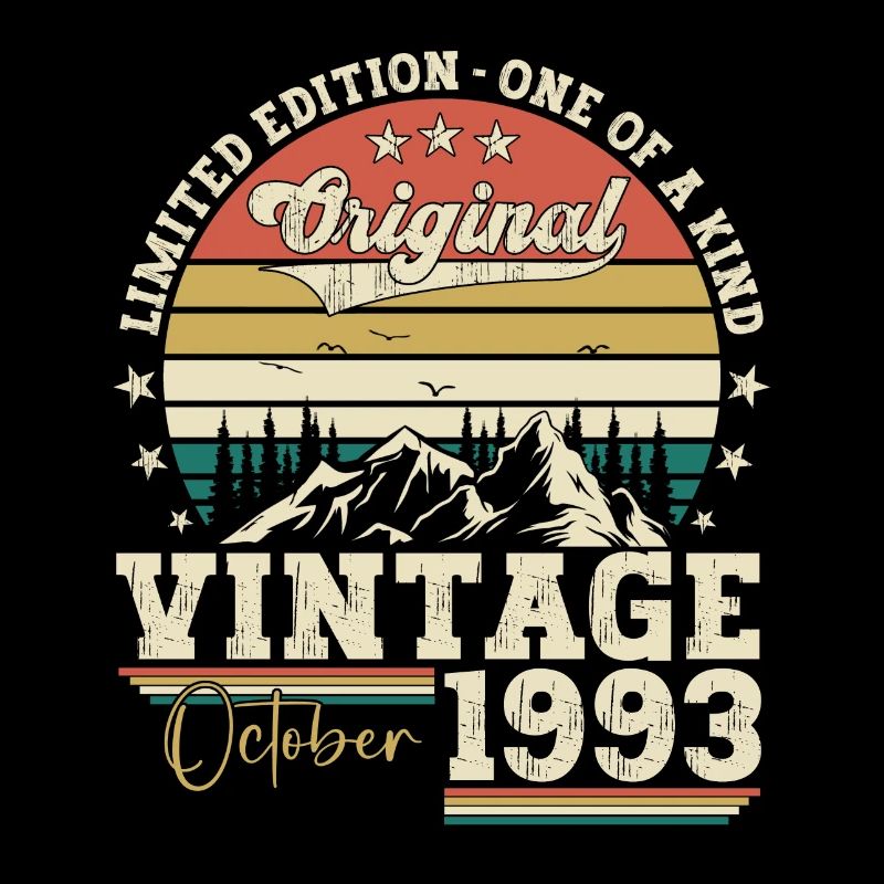 Original October 1993 29th Birthday Gift Cool