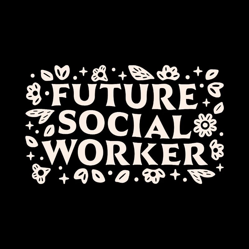 Zukünftiger Student der Sozialarbeiterin oder des Sozialarbeiters