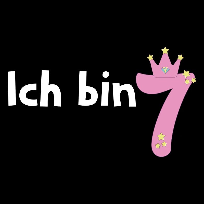 Ich bin schon 7 Mädchen 7 Jahre alt