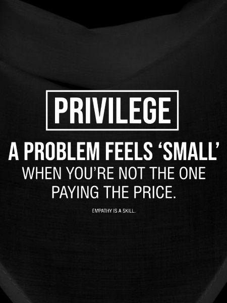 Empathie Statement Typografie