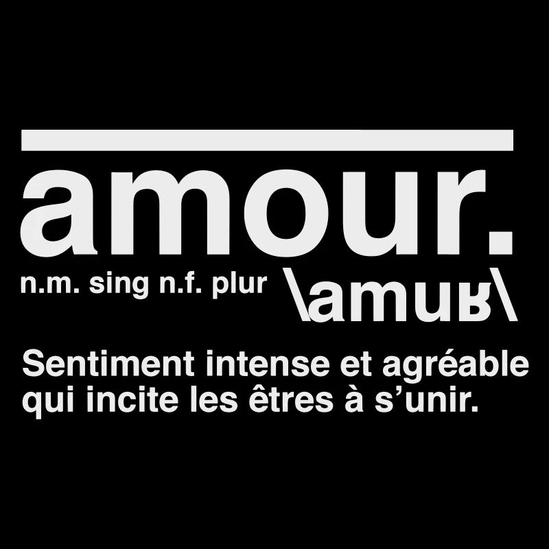 Amour Définition Style Dictionnaire 
