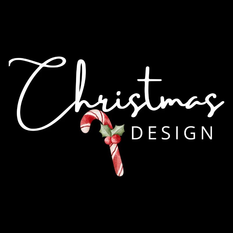 Classic Christmas Motif White | Candy cane