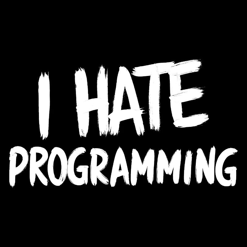 Je déteste programmer un PC PC amusant