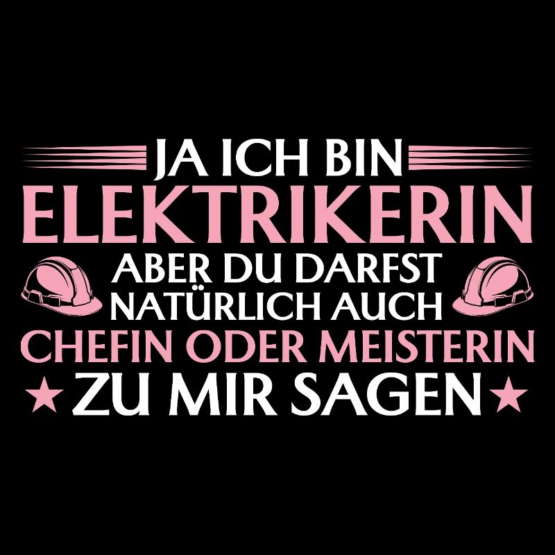 Elekterikerin Chefin oder Meisterin - Handwerkerin