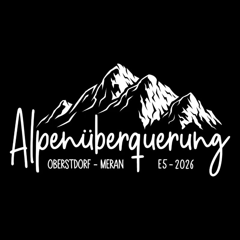 Alpenüberquerung 2026 E5 Oberstdorf Meran