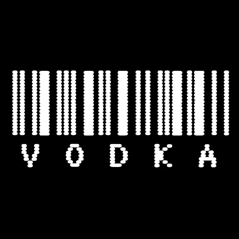 Vodka Barcode Typografie