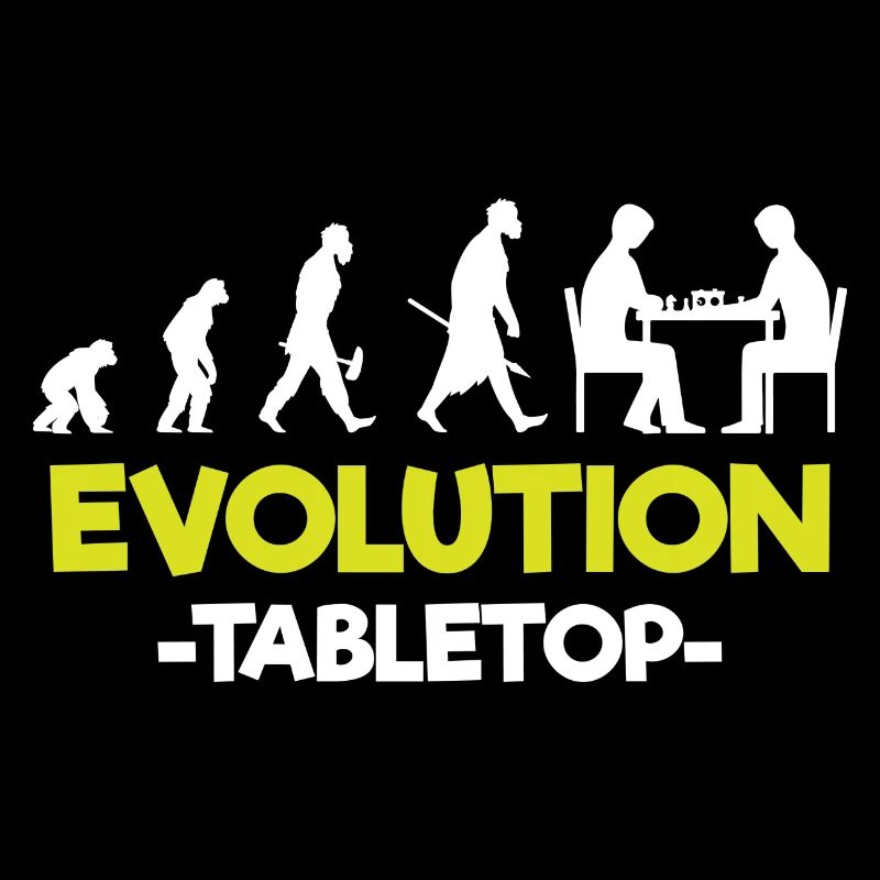 Tabletop Dice Game Figure