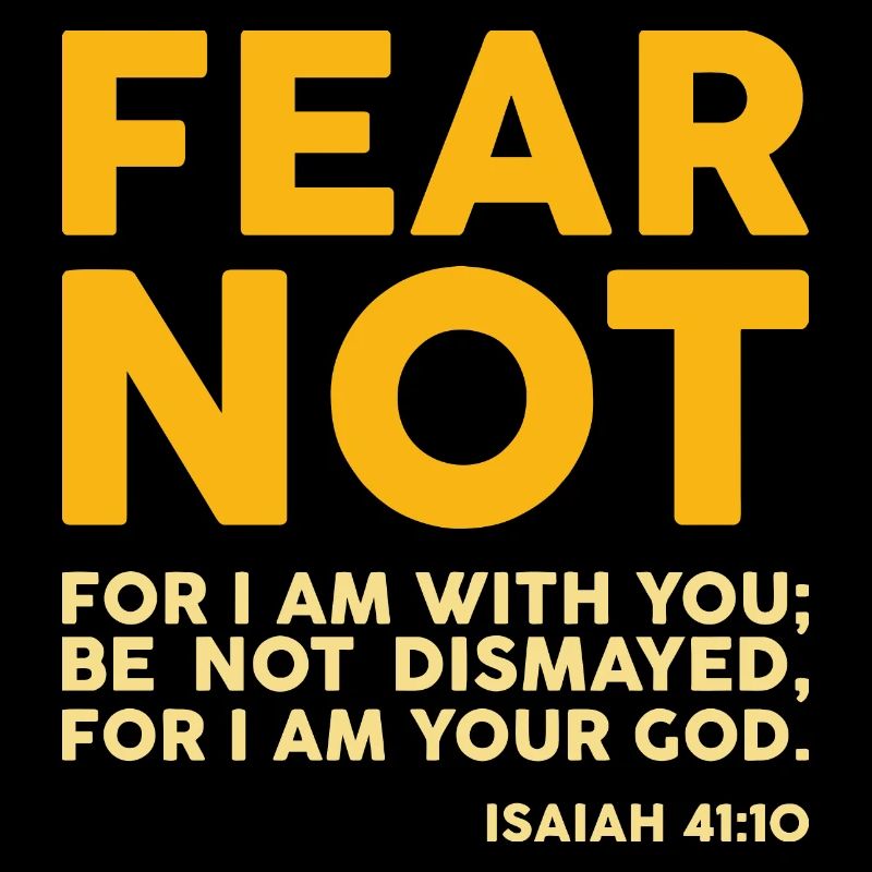 Fürchte dich nicht, denn ich bin bei dir (dunkel)