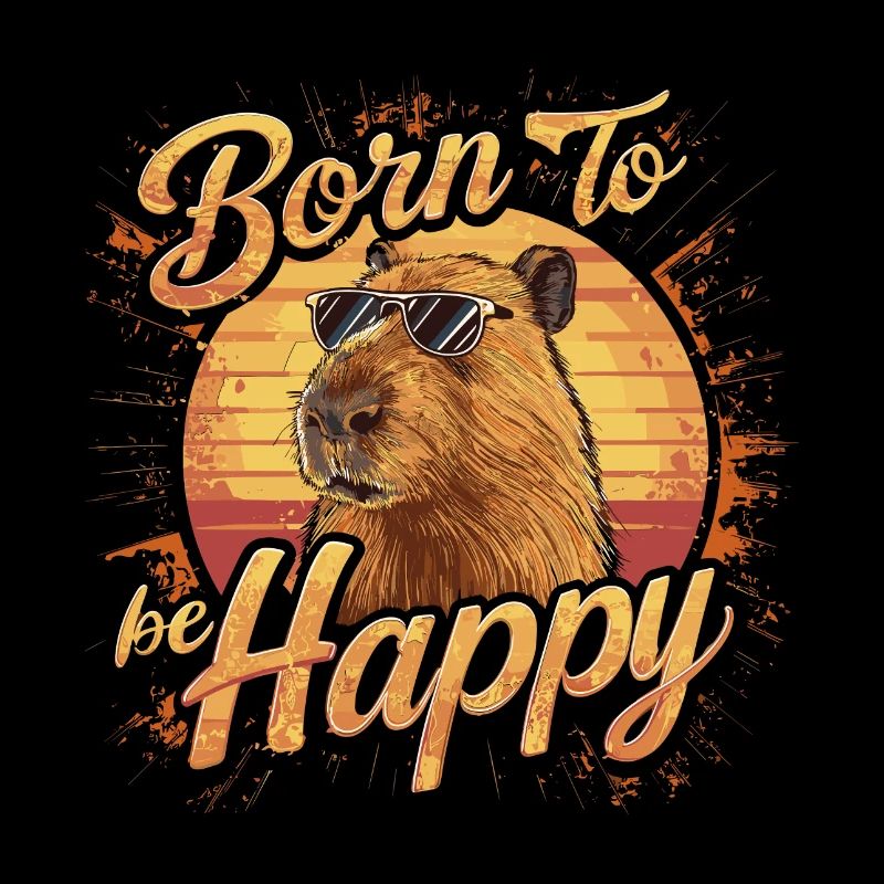 Capybara - Geboren, um glücklich zu sein