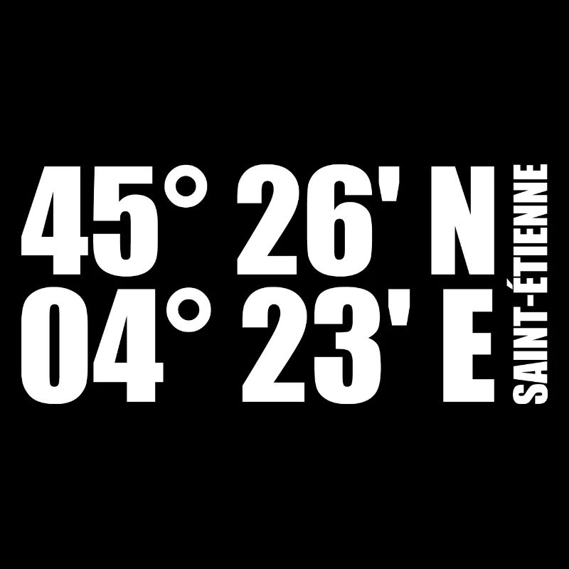 Saint-Étienne Coordinates