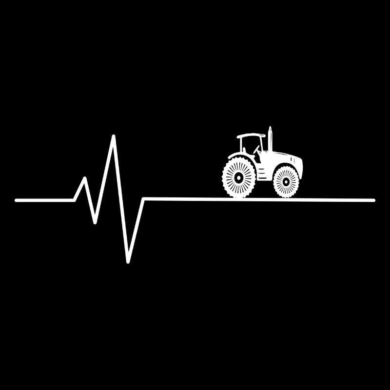 Tractor Heartbeat Farmer