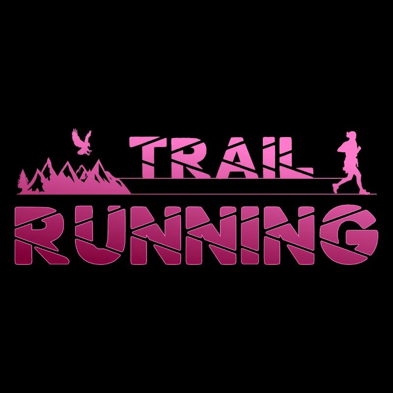 Trail Running Eagle Mountains Forest Shoes Profile pink