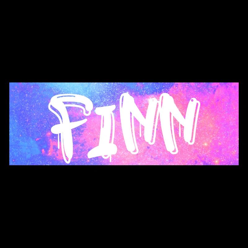 Finn : Neon Graffiti Galaxy