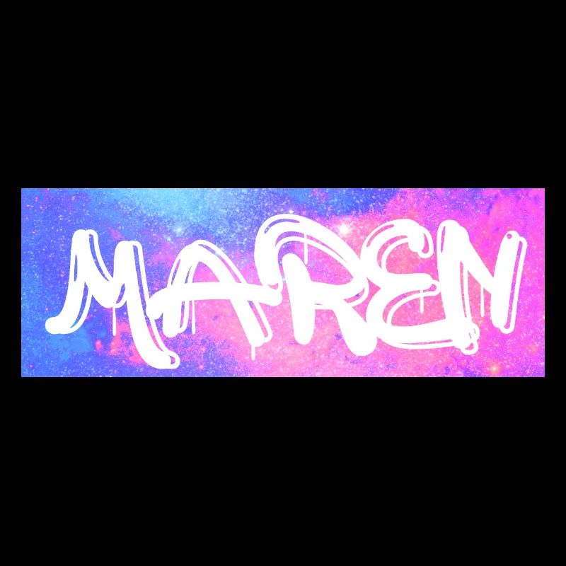 Maren Name Gift Gift Idea Galaxy