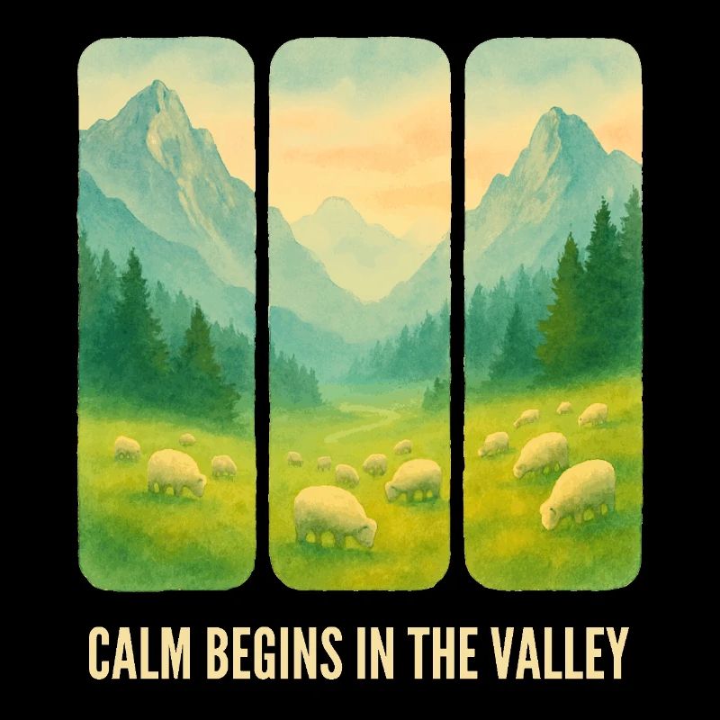Vallée alpine