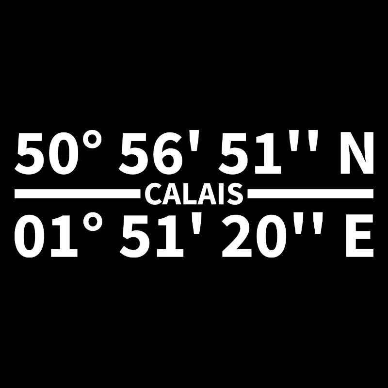 Coordonnées de Calais