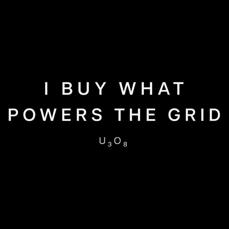 Uranium Investor Powers Grid Shirt