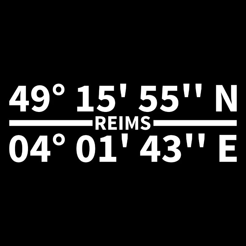 Reims coordinates