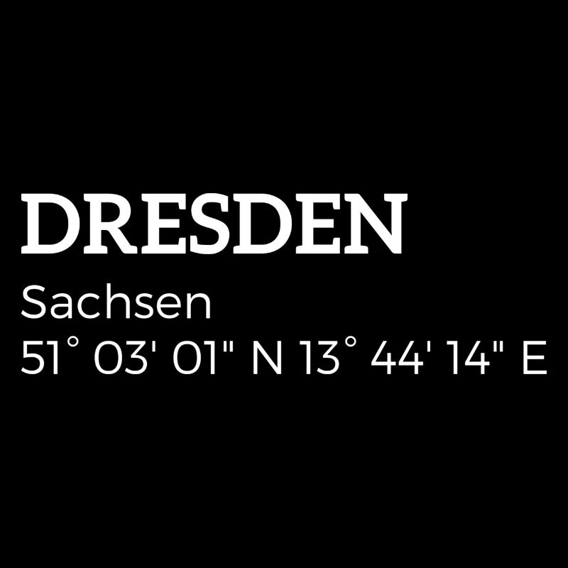 Dresden Saxony coordinates