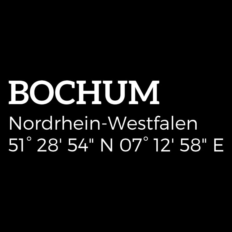 Bochum North Rhine-Westphalia coordinates
