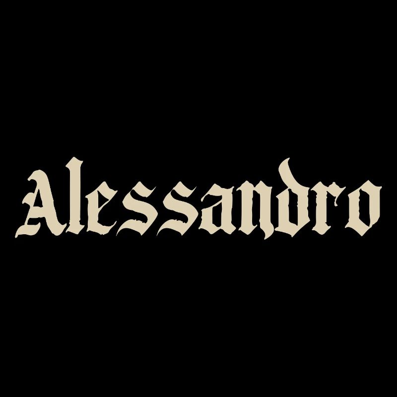 Alessandro Gothic Script