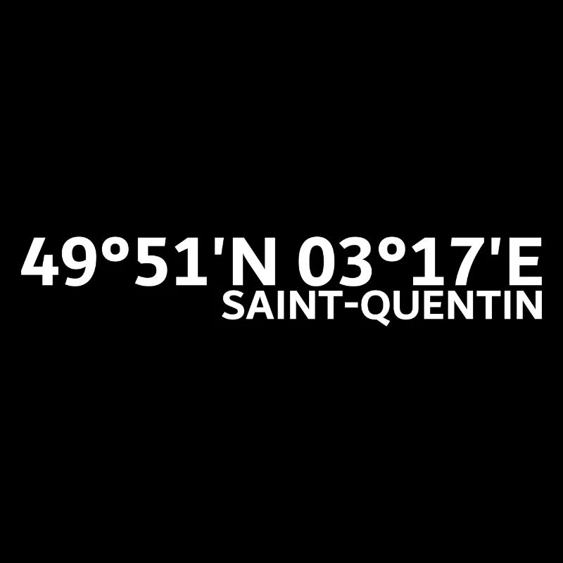 Coordonnées de Saint-Quentin