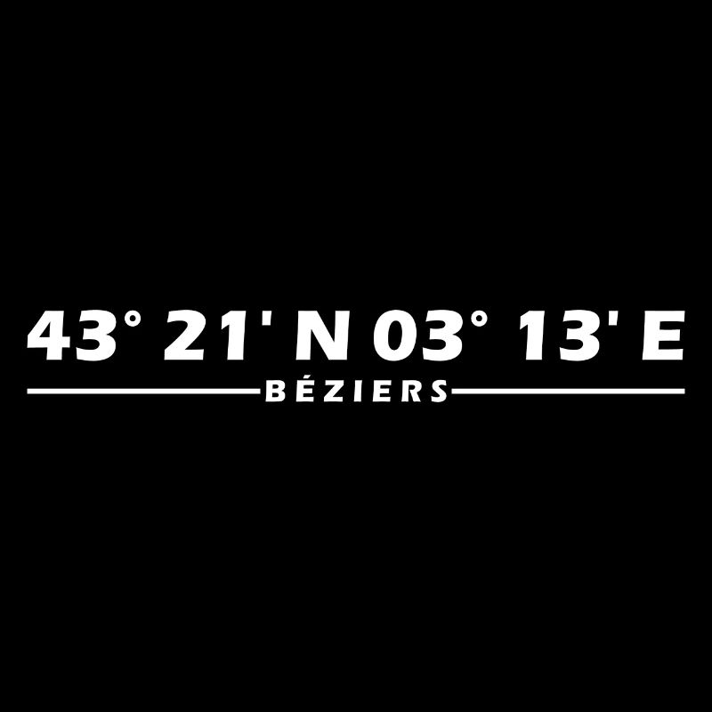 Béziers coordinates