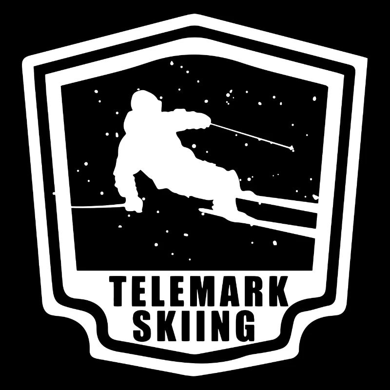 Telemark skiing