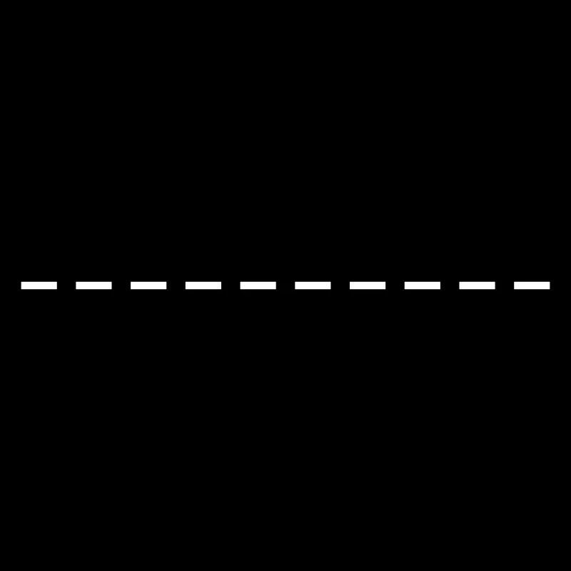 Line dashed symbol stroke