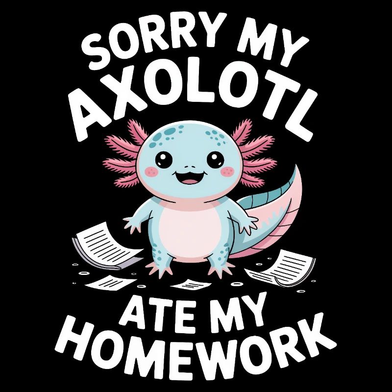 Axolotl a mangé mes devoirs