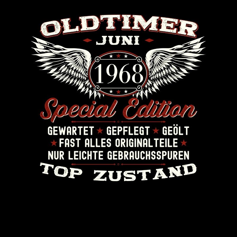 55. Geburtstag Mann Juni Jahrgang 1968 Oldtimer
