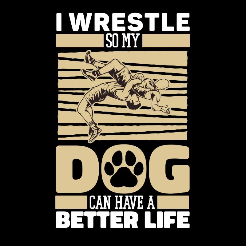 Chien lutteur lutteur