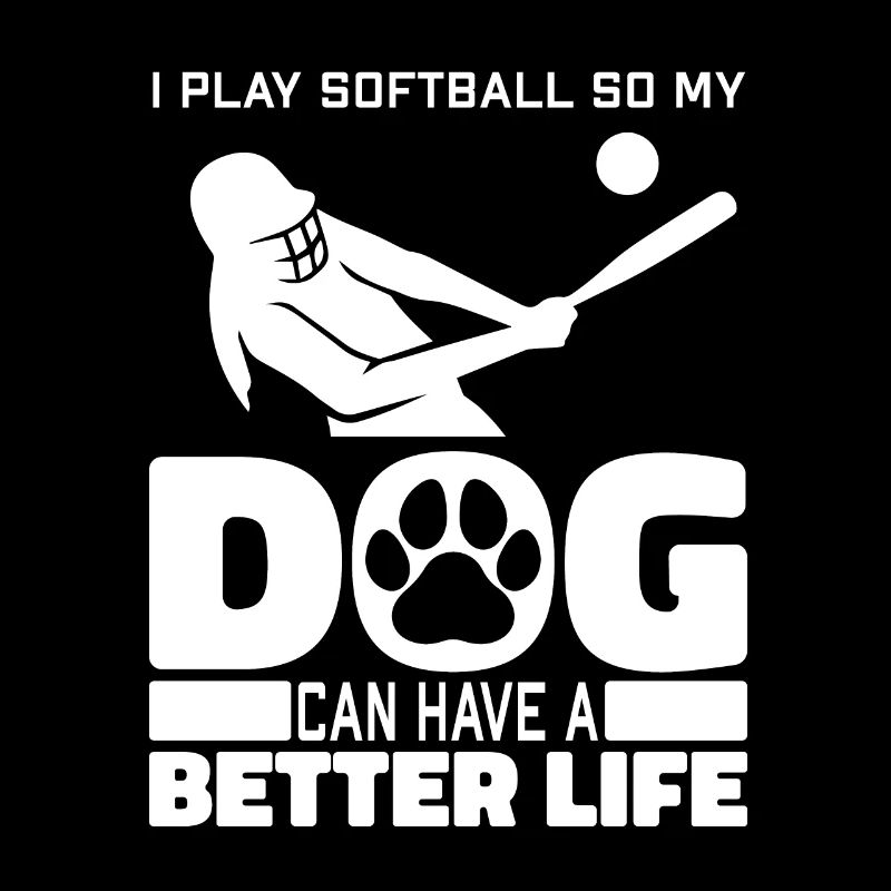 Chien de softball