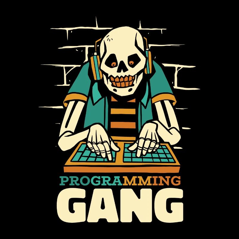 Développeur Coder Programmeur Squelette