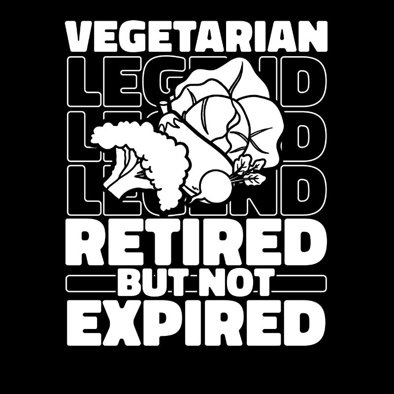 Vegetarisch Vegetarier Im Ruhestand