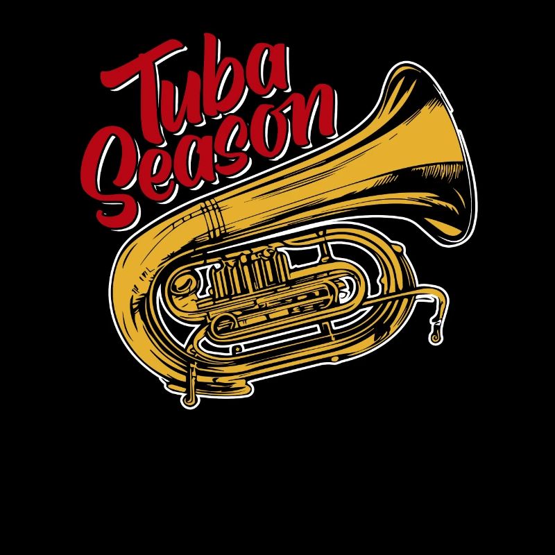 Saison de tuba de procession de fanfare