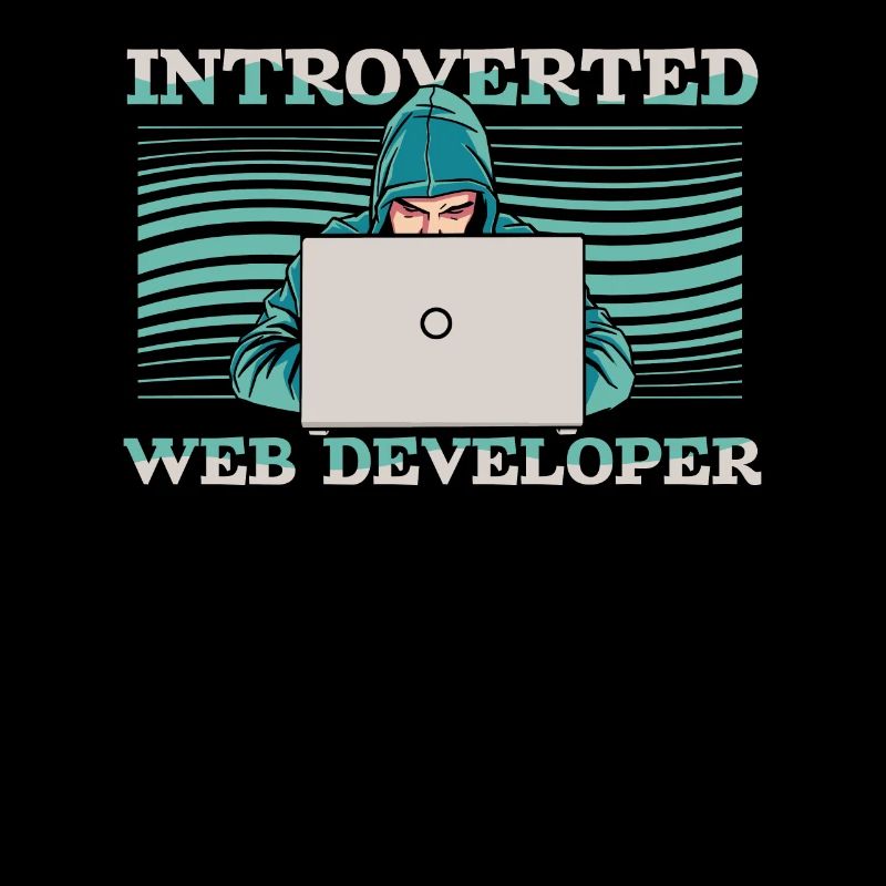 Web Entwickler Webdeveloper Introvertierte