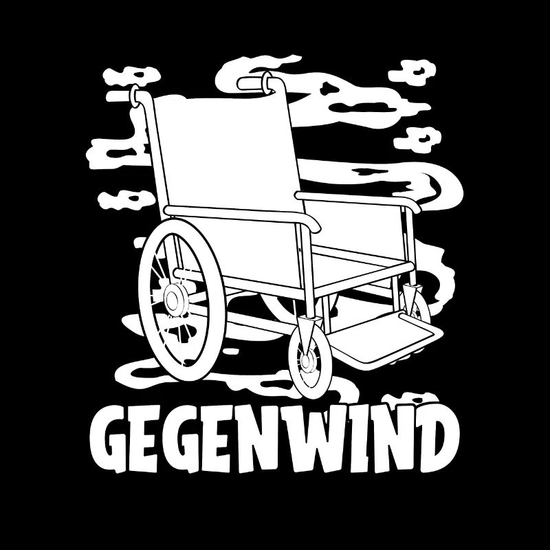 Rollstuhl Rollstuhlfahrer Witzig