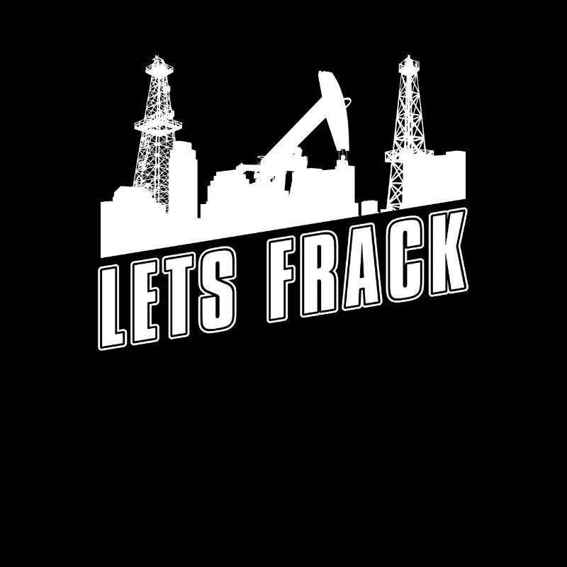 Ölfeld Bohrinsel Humor Fracking