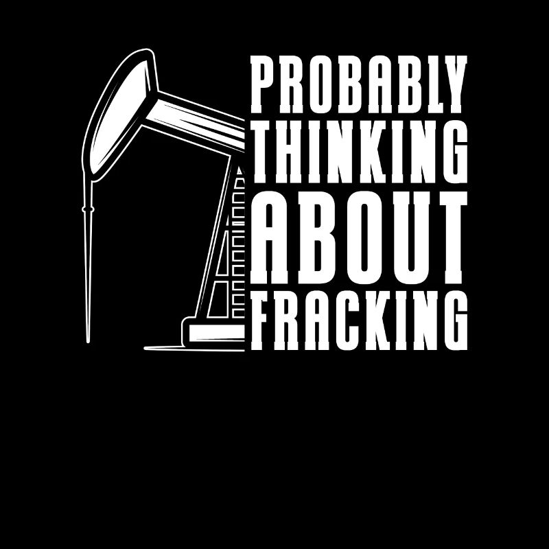 Ölfeld Bohrinsel Witzig Fracking
