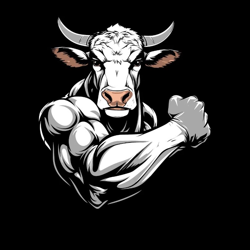 Vache de remise en forme